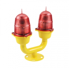 Low Intensity Double Aviation Obstruction Light For Tower and Building