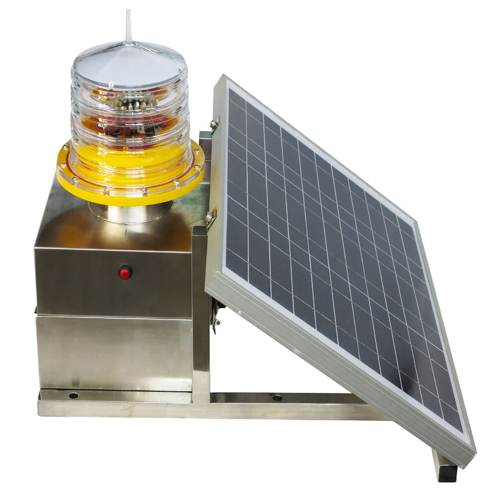 Solar Powered Medium Intensity Type B Aviation Obstruction Light,Medium ...