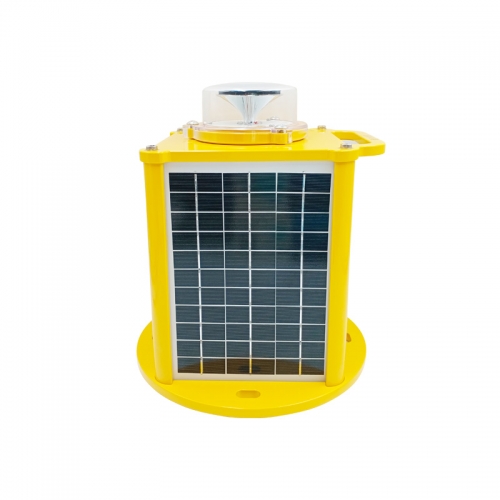 Solar Powered Low Intensity Aviation Obstacle Lamp