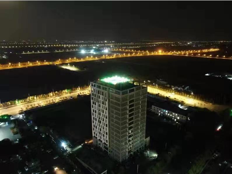 Roof Apron Helipad Lights of Shenyang Zhongzhi Building
